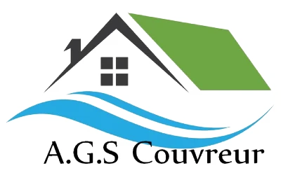 Logo AGS COUVREUR : meilleur couvreur toiture et charpente Région Var Alpes-Maritimes